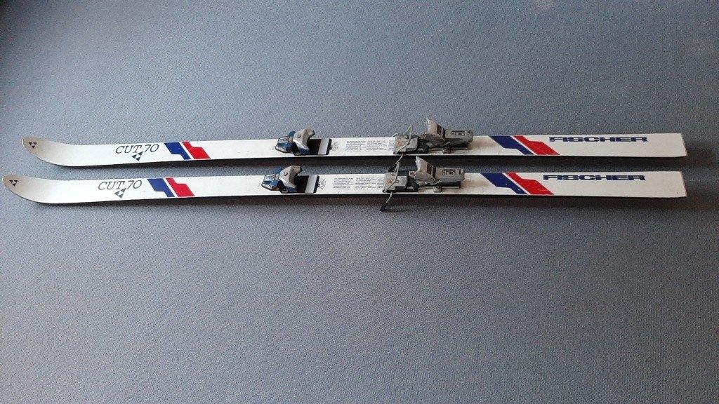 Ski's Fischer met Salomon bindingen goede staat incl. Sticks, Sport en Fitness, Skiën en Langlaufen, Ophalen, Fischer, 180 cm of meer