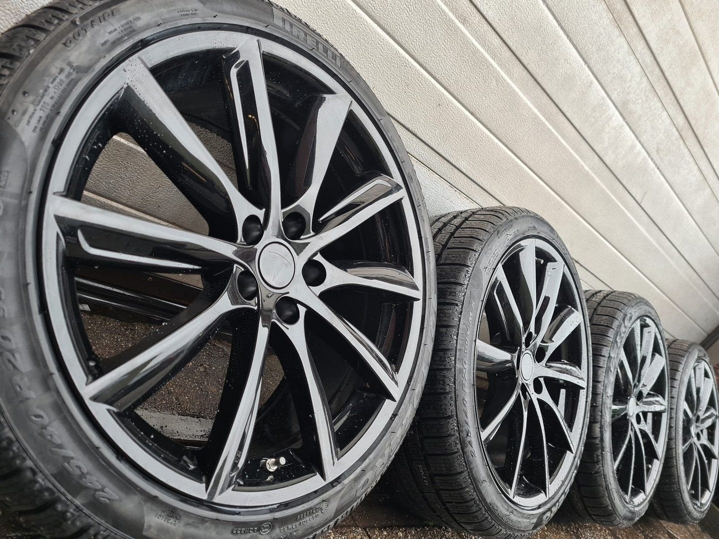 20 “ Tesla Model Y velgen Performance winterbanden sensoren, Auto-onderdelen, 255 mm, -, -, Banden en Velgen