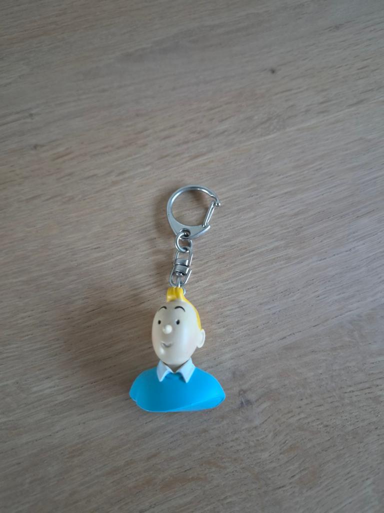 Kuifje sleutelhanger, Handtassen en Accessoires, Bedels, Ophalen of Verzenden