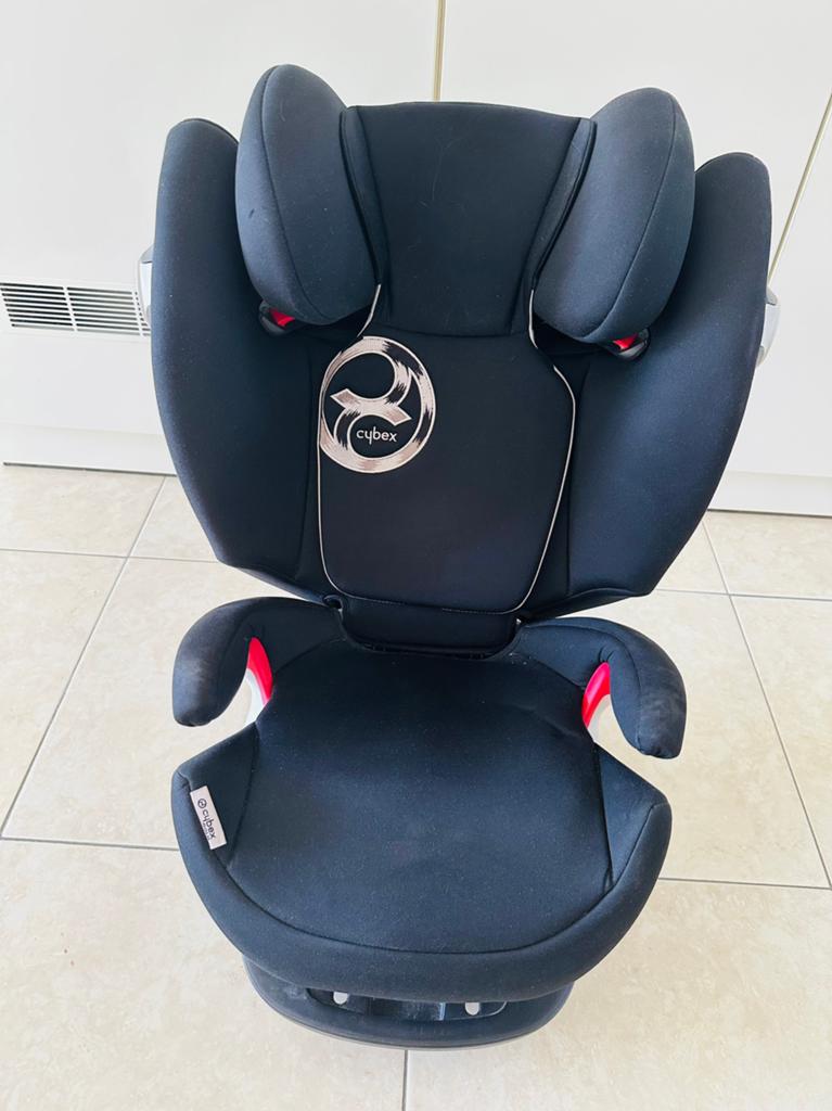 Siège auto Cybex Solution M-Fix noir, Autres marques, Dossier réglable, 15 à 36 kg, Enlèvement