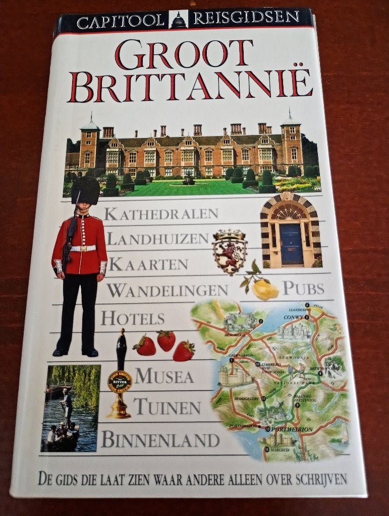 Groot Brittannië reisgids, Capitool, Europa, Ophalen of Verzenden, Zo goed als nieuw