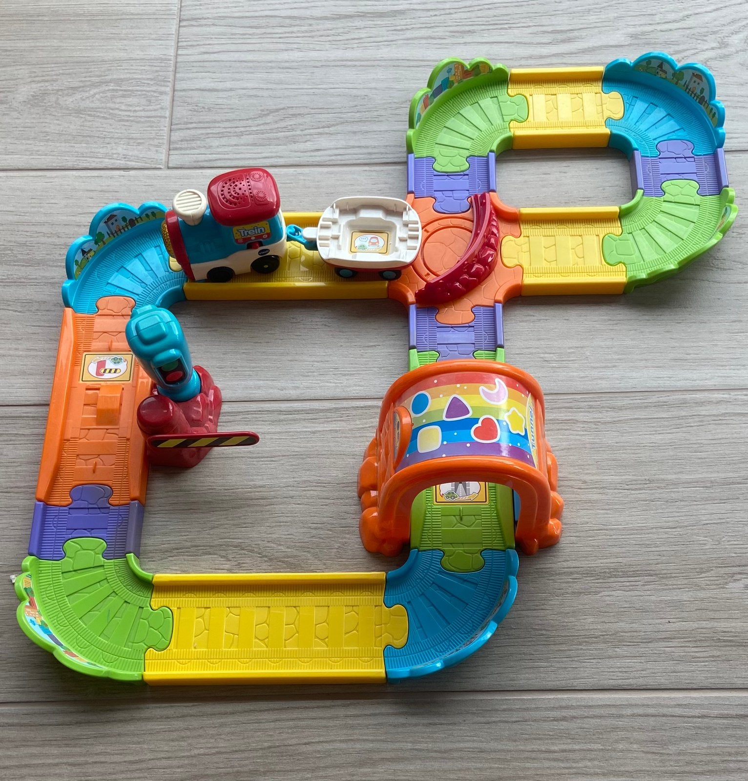 Toet toet treinset, Kinderen en Baby's, Ophalen, Zo goed als nieuw