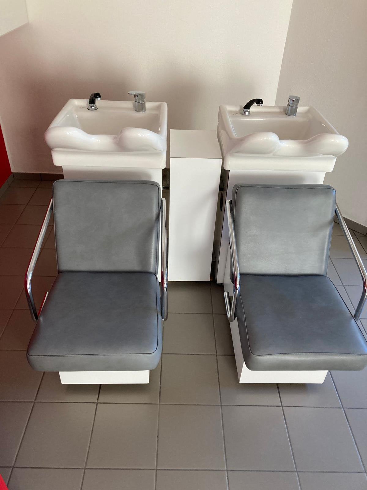2 Professionele wasunits-kapsalon inrichting-50€/stuk, Ophalen, Gebruikt, Overige typen