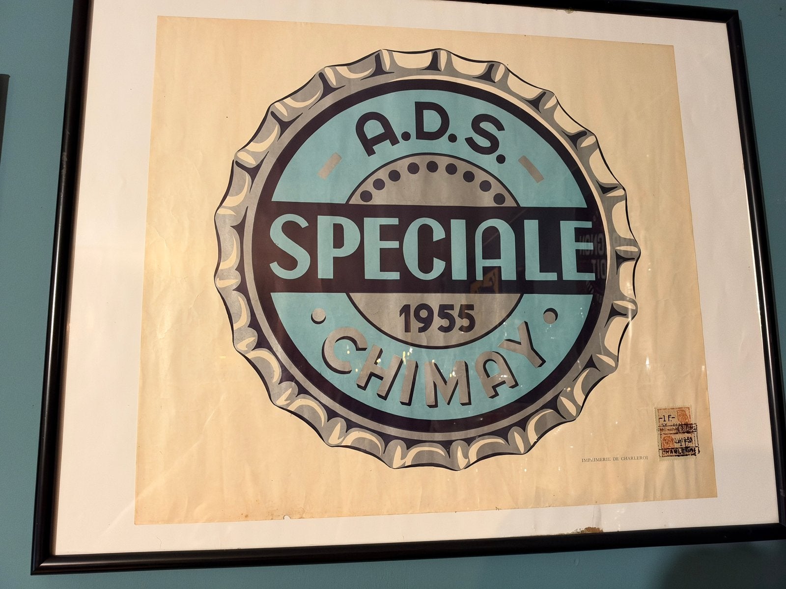 Chimay 1ere publicité chimay, Collections, Enlèvement ou Envoi