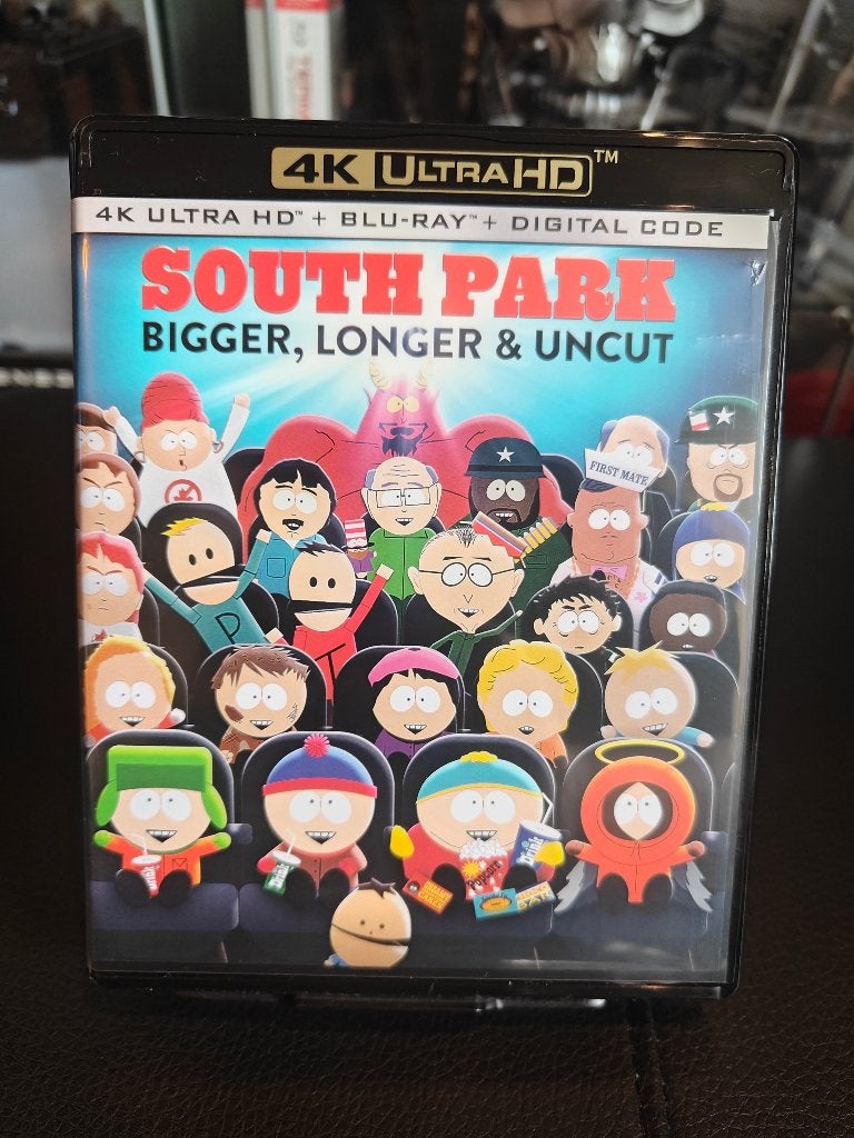 South Park 4K + Bluray, Enlèvement ou Envoi, Comme neuf, Anglais, Anglais