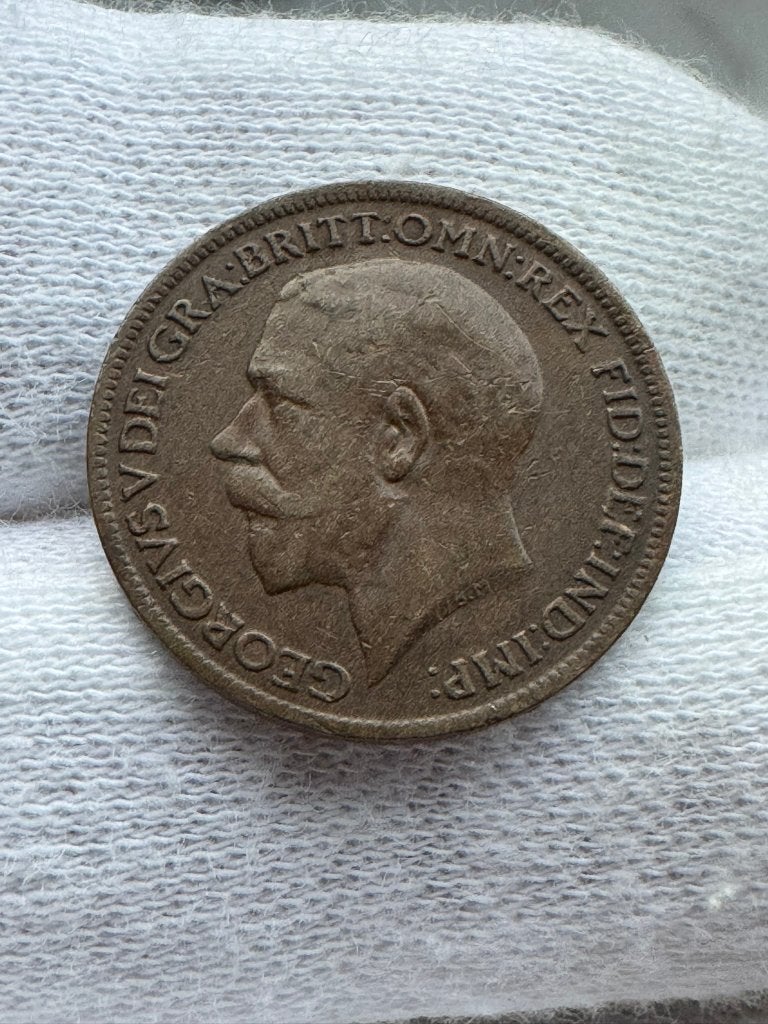 Royaume-Uni - 1 farthing 1918 (2), Enlèvement ou Envoi, Autres pays, Monnaie en vrac