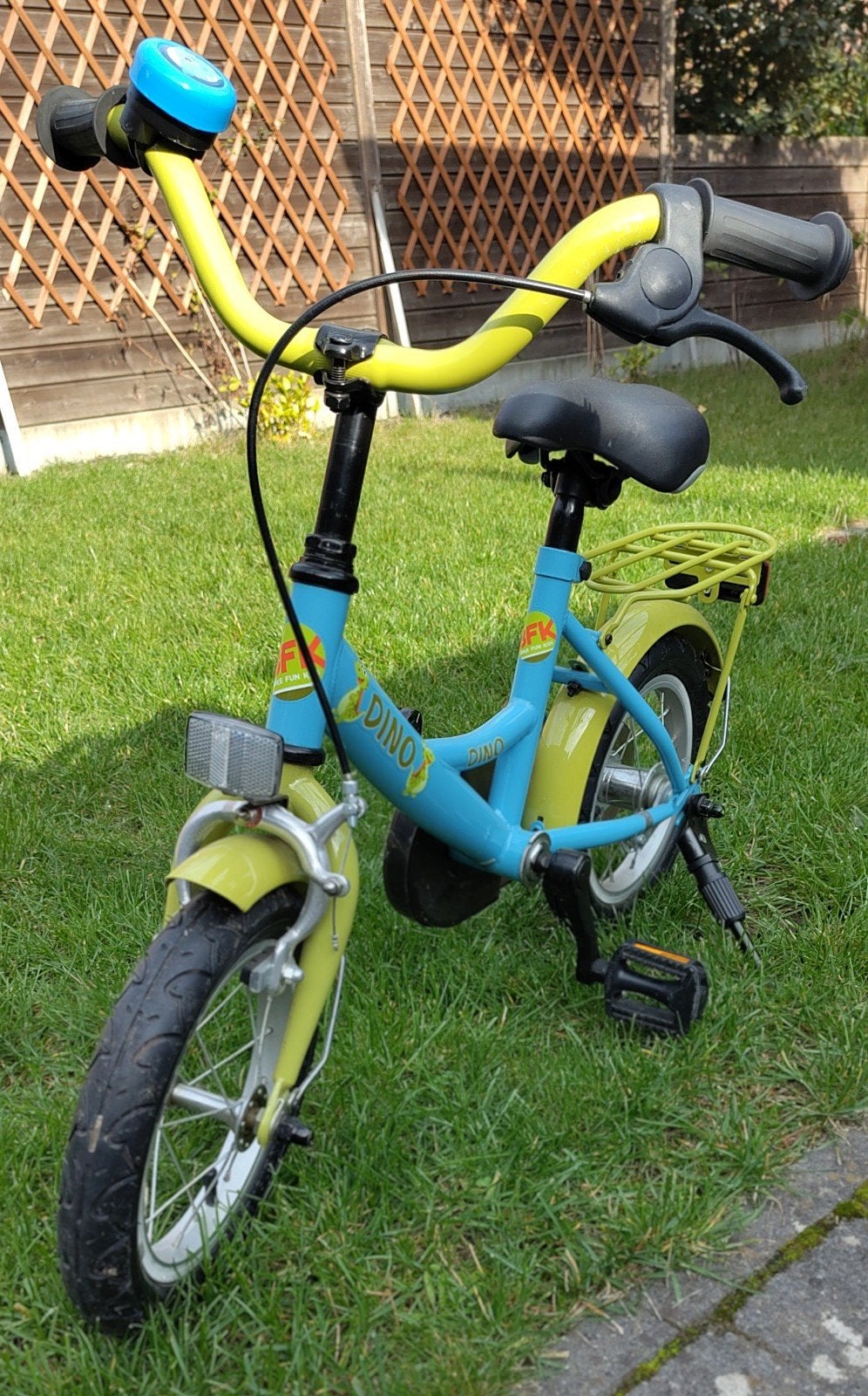 Bike fun kids kinderfiets 12 inch, Ophalen, Zo goed als nieuw, Velgrem, BikeFun Kids (BFK)