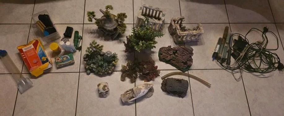 Aquarium decoratie en toebehoren, Dieren en Toebehoren, Ophalen, Decoratie