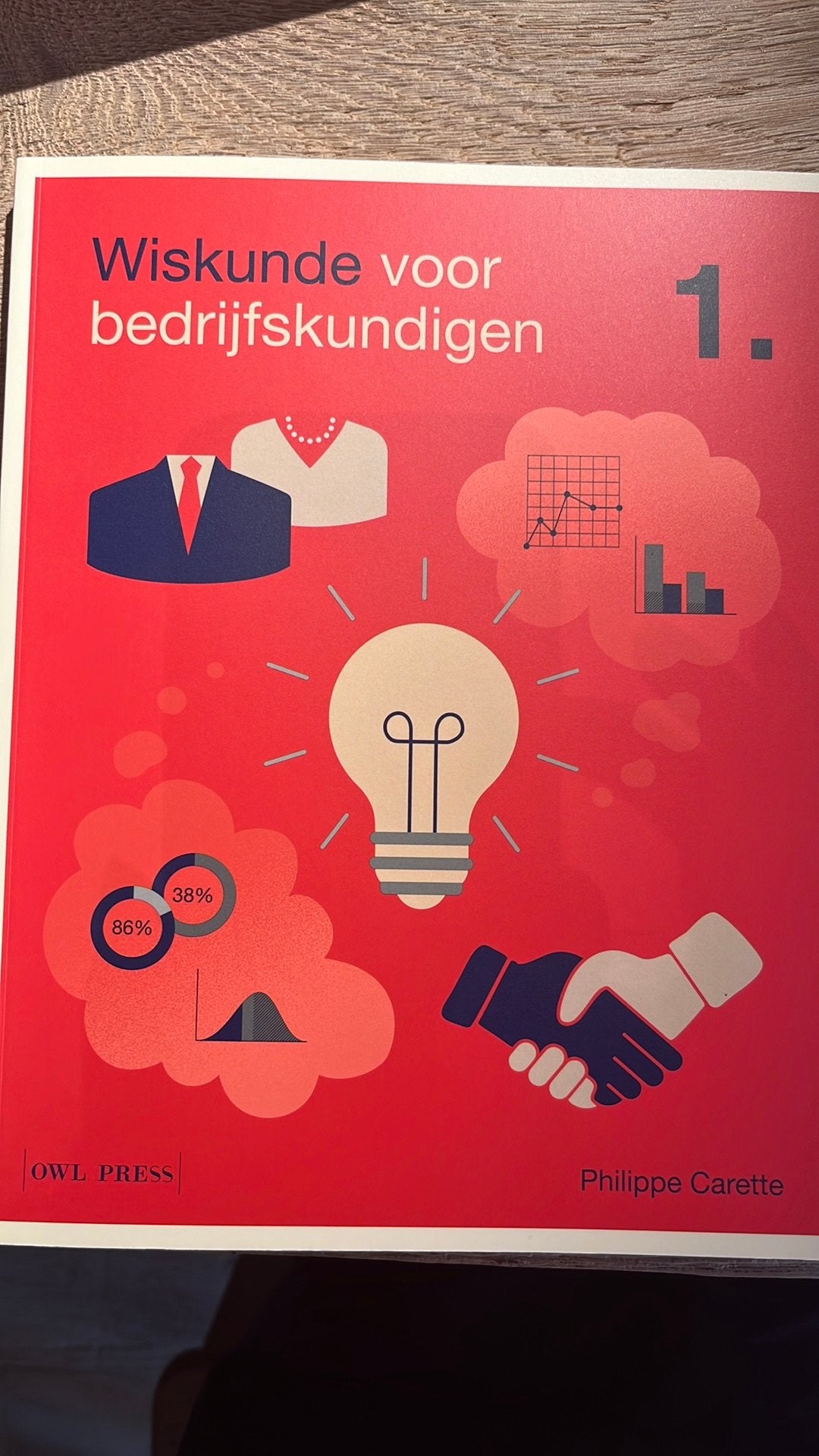 Wiskunde voor bedrijfskundigen 1, Ophalen of Verzenden, Zo goed als nieuw, Economie en Marketing