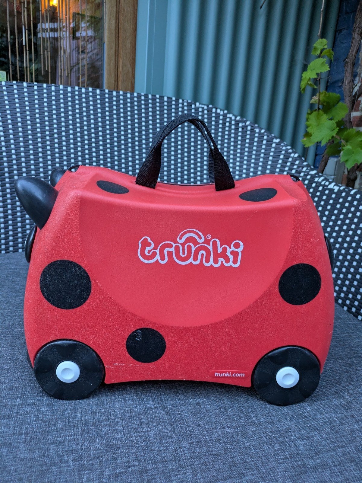 Tronkey reiskoffertje, Ophalen, Zo goed als nieuw