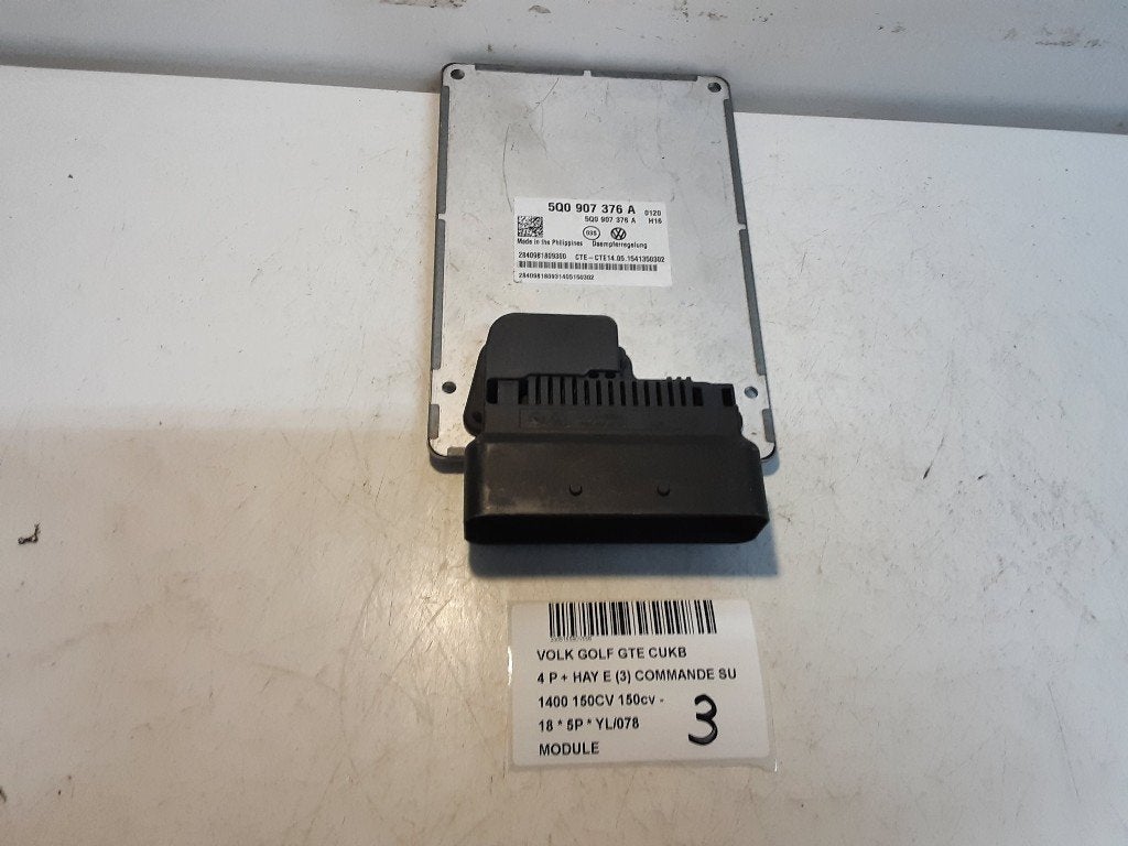 UNITE ELECTRONIQUE Volkswagen Golf VII (AUA) (5Q0907376A), Volkswagen, Volkswagen AG, Utilisé, Kundenbetreuung@volkswagen.de