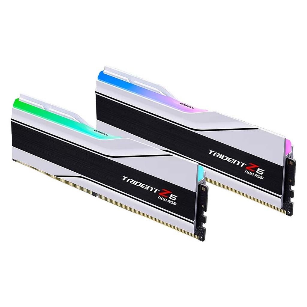 Skill RGB DDR5 RAM 32GB (2x16GB) 6400MHz Blanche, 32 GB, Nieuw, Ophalen of Verzenden, Desktop