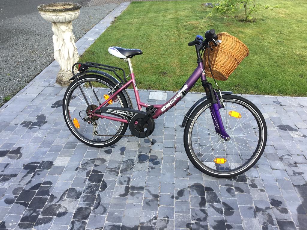 Mooie meisjes fiets te koop, Fietsen en Brommers, Ophalen, 24 inch, Velgrem, Versnellingen