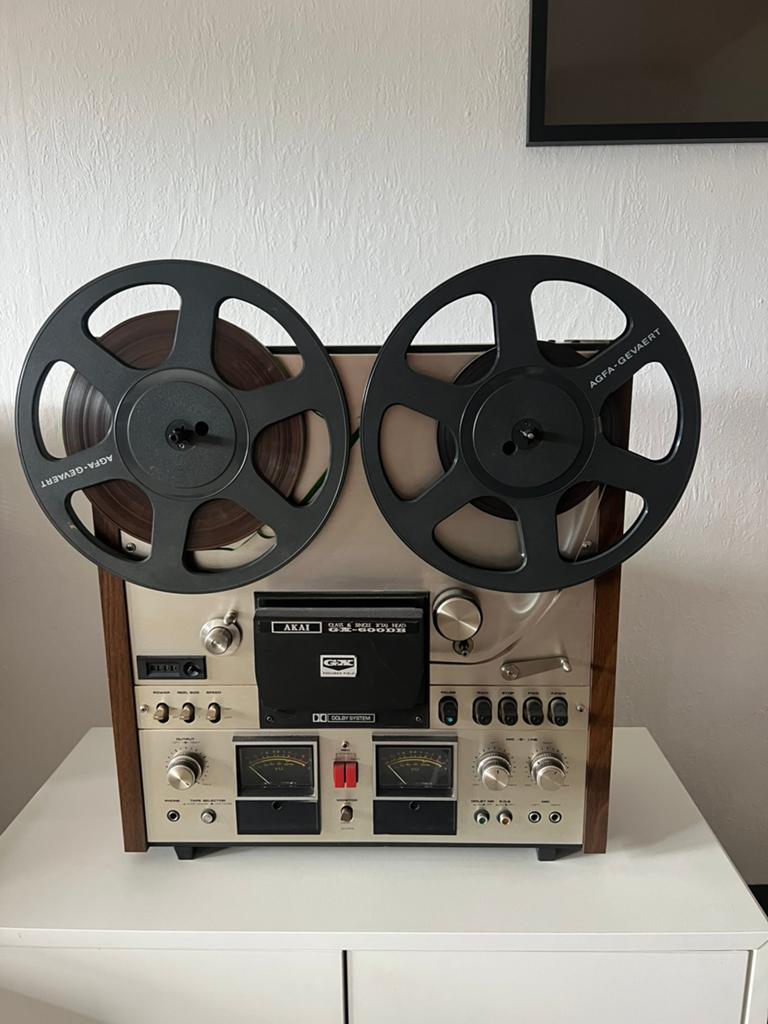 Akai GX-600DB, Enlèvement, Magnétophone, Avec bandes
