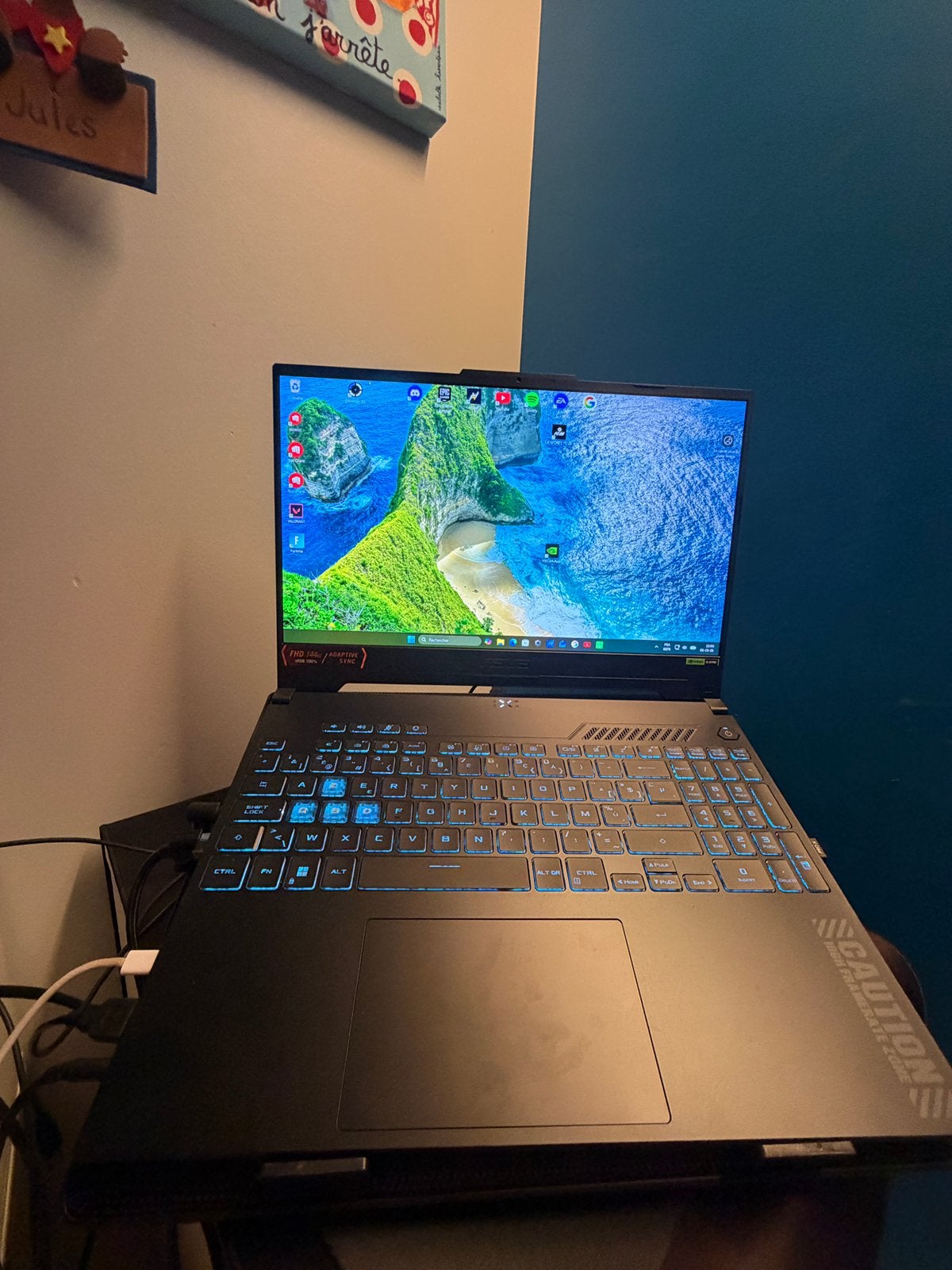 Pc gaming asus tuf a 15 rtx, Enlèvement, Comme neuf