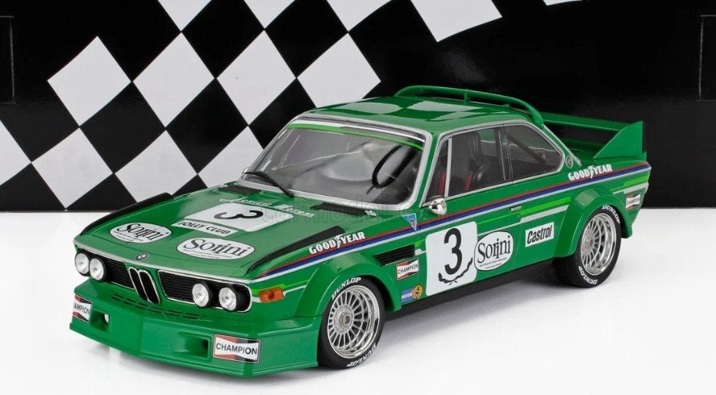 BMW 3.0 CSL #3 Winner Brno 1978 Minichamps NIEUW 1/18, Ophalen of Verzenden, Nieuw, Auto, MiniChamps