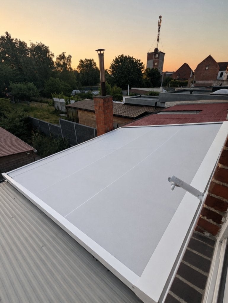 Store banne, Jardin & Terrasse, Protection solaire, Enlèvement, Autres types, 450 cm ou plus, Électrique