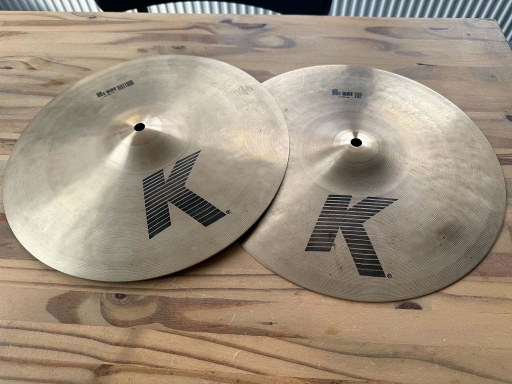 Zildjian 14" K-serie Hi-Hat, Muziek en Instrumenten, Ophalen of Verzenden, Gebruikt, Overige merken