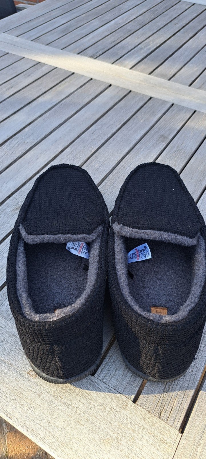 herenpantoffels maat 45, Kleding | Heren, Ophalen, Next, Zwart, Nieuw