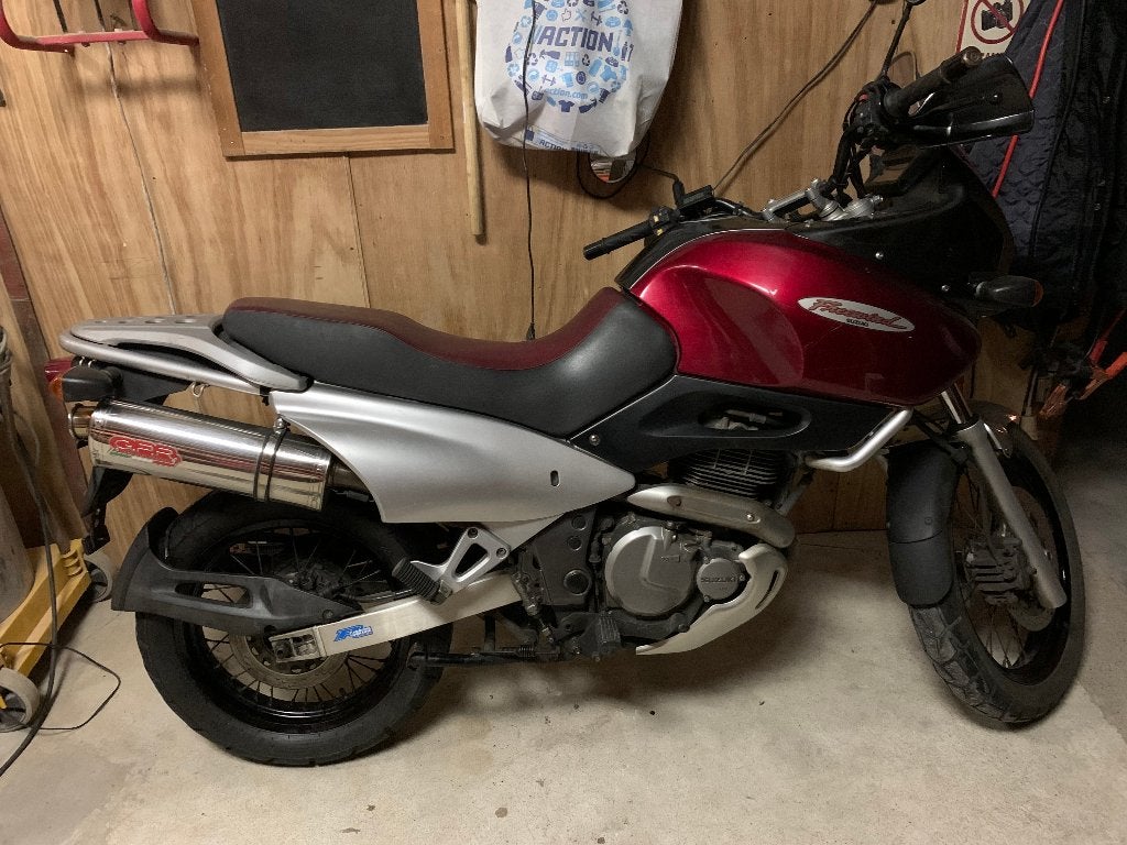Suzuki XF650 Freewind, Motos, Permis Moto A, Occasion, Jusqu'à 11 kW, Échappement sport
