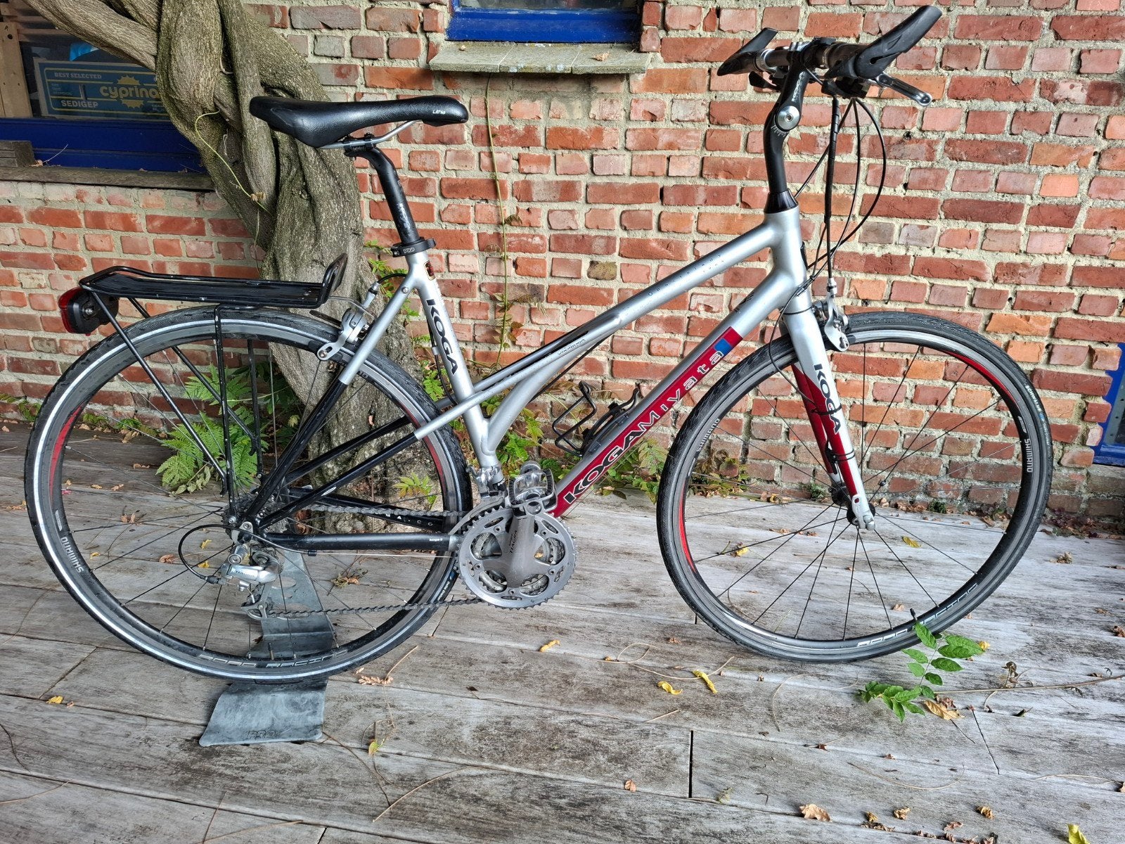 Koga Miata Sportslady 53 cm 3 x 9 speed Tiagra, Fietsen en Brommers, Ophalen, 28 inch, Gebruikt, Velgrem