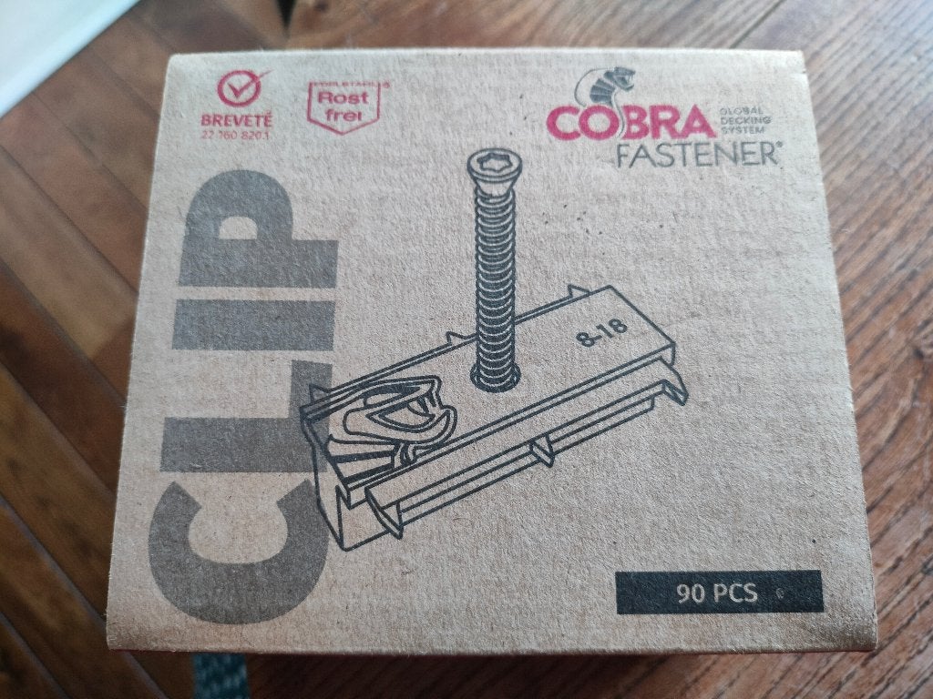 Clips pour terrasse, Enlèvement, Neuf, Autres matériaux