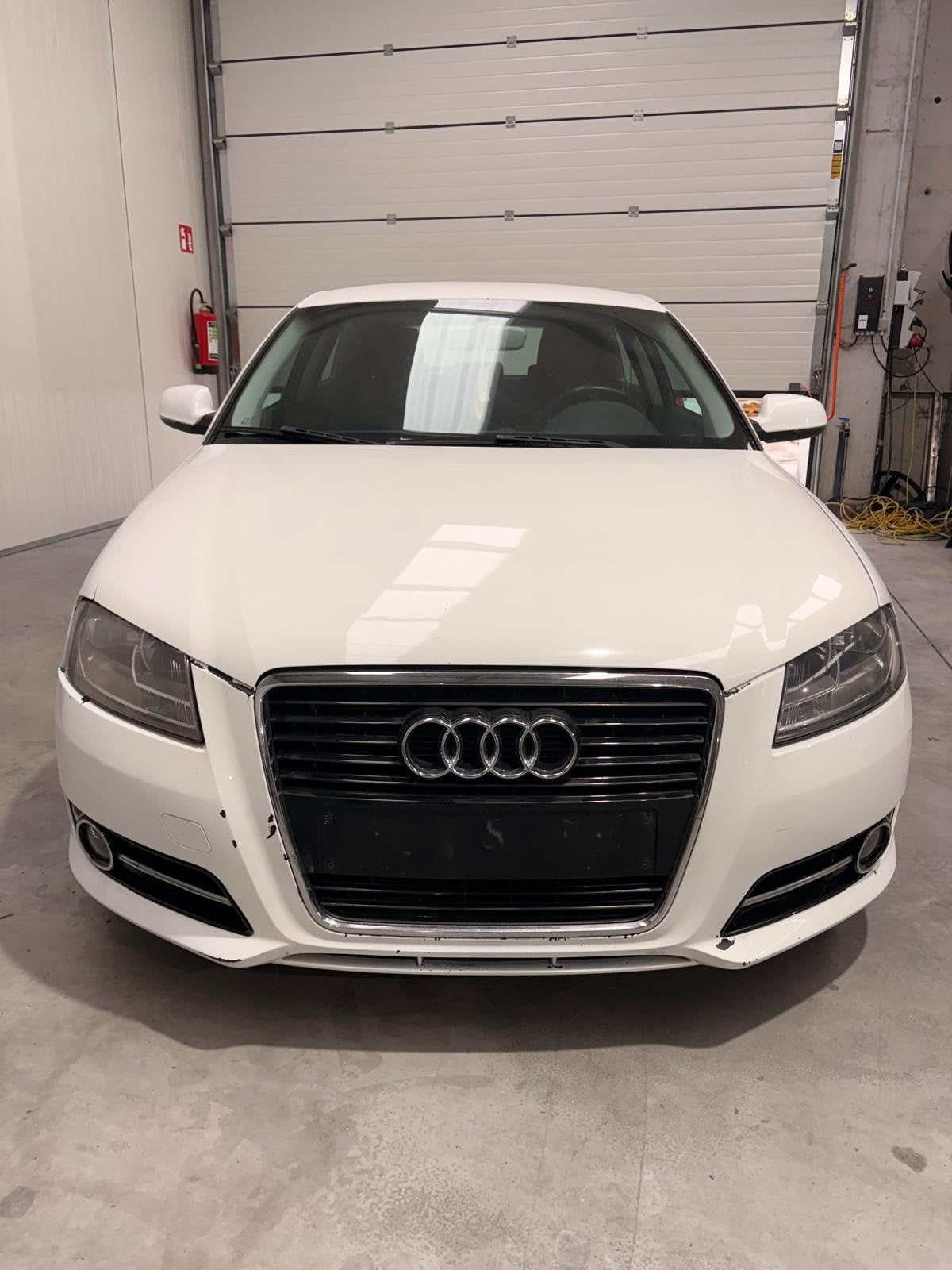 Audi A3, Auto's, Euro 5, Stof, Zwart, Wit