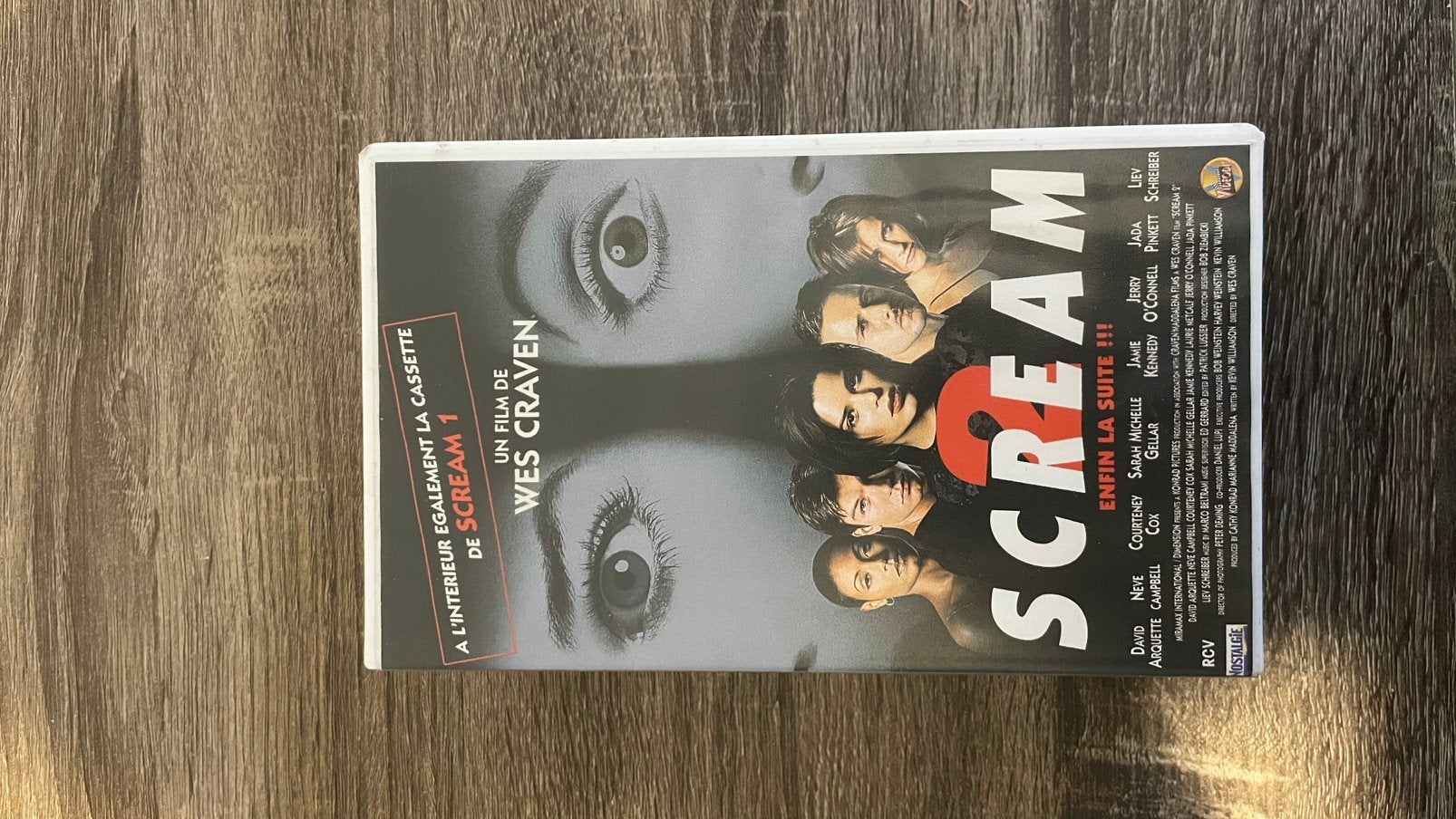VHS Scream 1 & 2  Cult Horror uit de jaren 90, Ophalen of Verzenden, Horror, VHS, Boxset