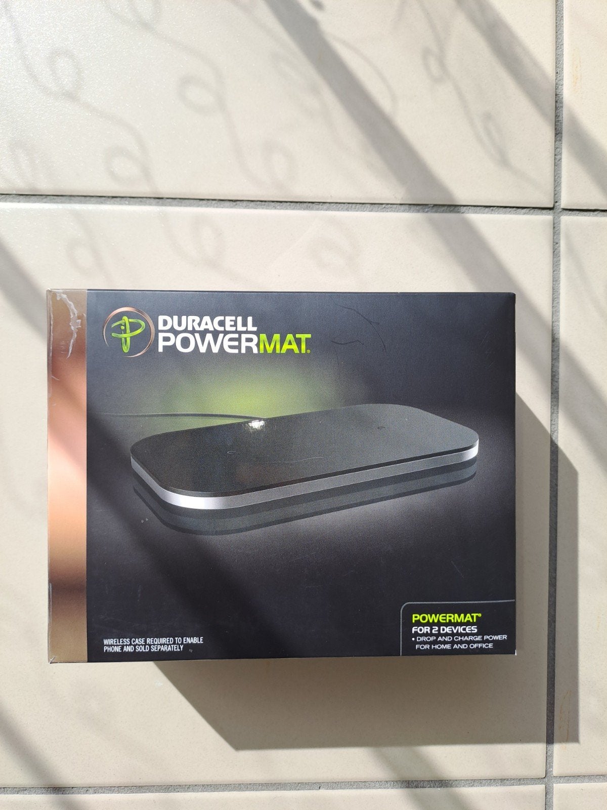 Chargeur sans fils Duracell 2 appareils, Ophalen of Verzenden, Zo goed als nieuw, Draadloze oplader