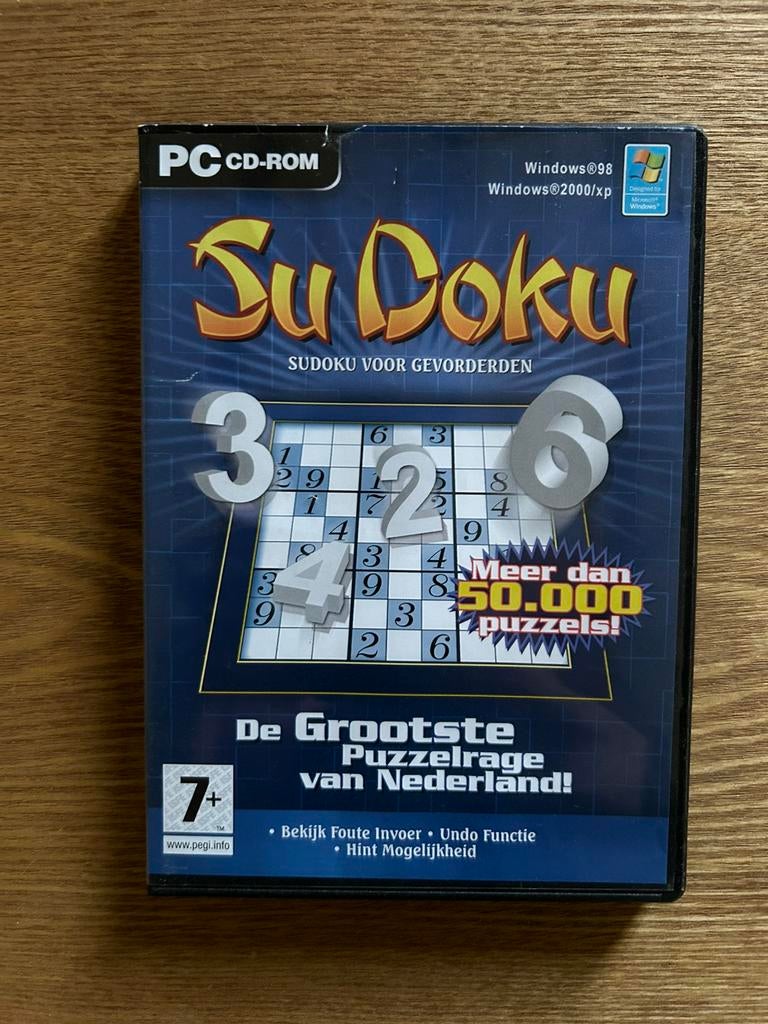 PC SuDoku, Consoles de jeu & Jeux vidéo, Jeux | PC, Enlèvement ou Envoi, Comme neuf, Puzzle et Éducatif, À partir de 7 ans