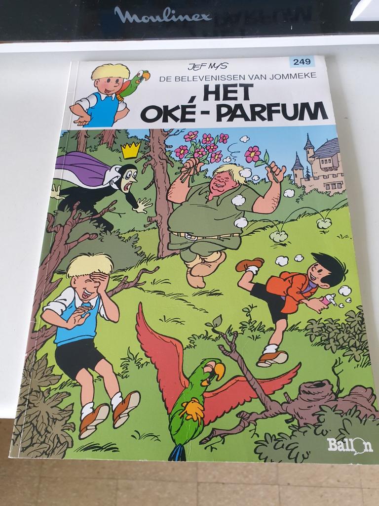 Jommeke nr 249 Jef NYS : Het oké-parfum, Boeken, Eén stripboek, Ophalen of Verzenden, Zo goed als nieuw