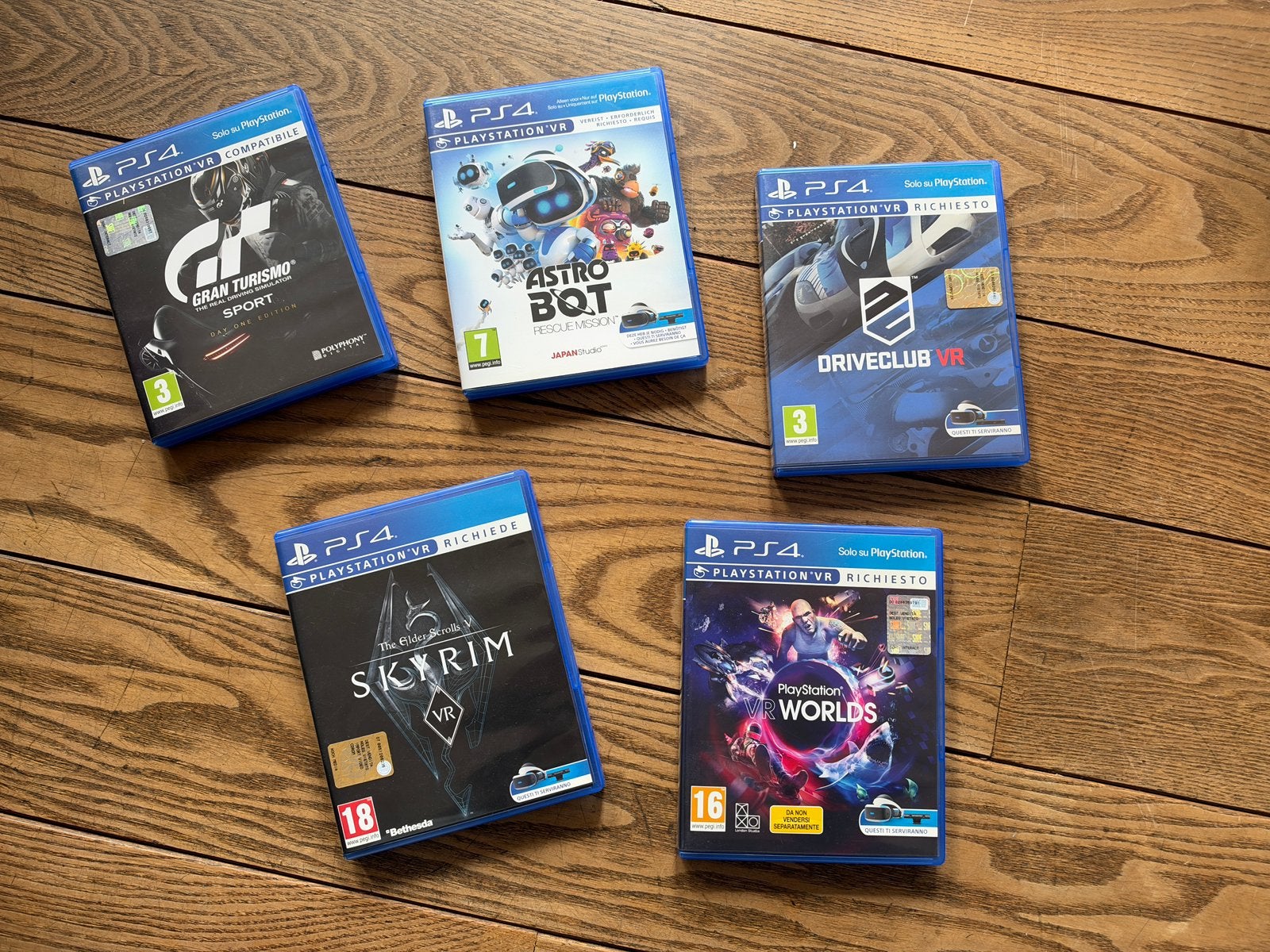 PS VR1 + camera + 5 games, Ophalen, Gebruikt, VR-bril, Sony PlayStation
