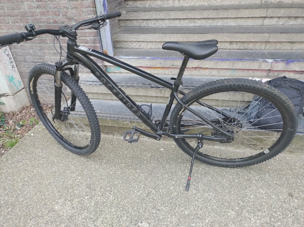MTB ROCKRIDER, Fietsen en Brommers, Fietsen | Mountainbikes en ATB, 49 tot 53 cm, Zo goed als nieuw, Schijfrem, Ophalen