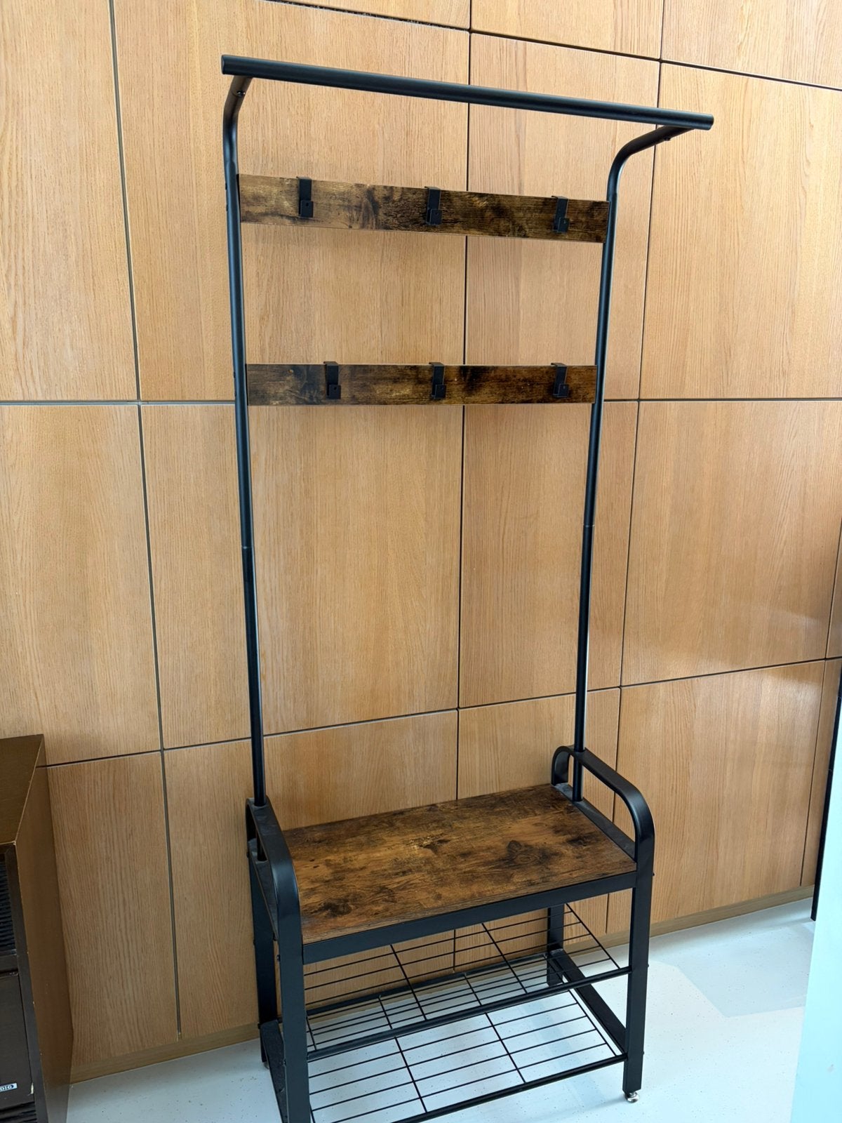 Porte-manteau avec étagère à chaussures - ZGAN, Enlèvement, Comme neuf, 150 à 200 cm