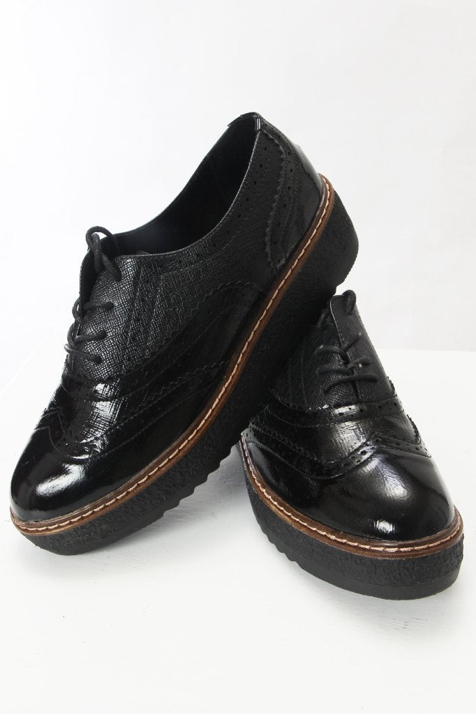 Zwarte platteau schoenen SPROX  40, Kleding | Dames, Schoenen met lage hakken, Zwart, Ophalen of Verzenden, Zo goed als nieuw