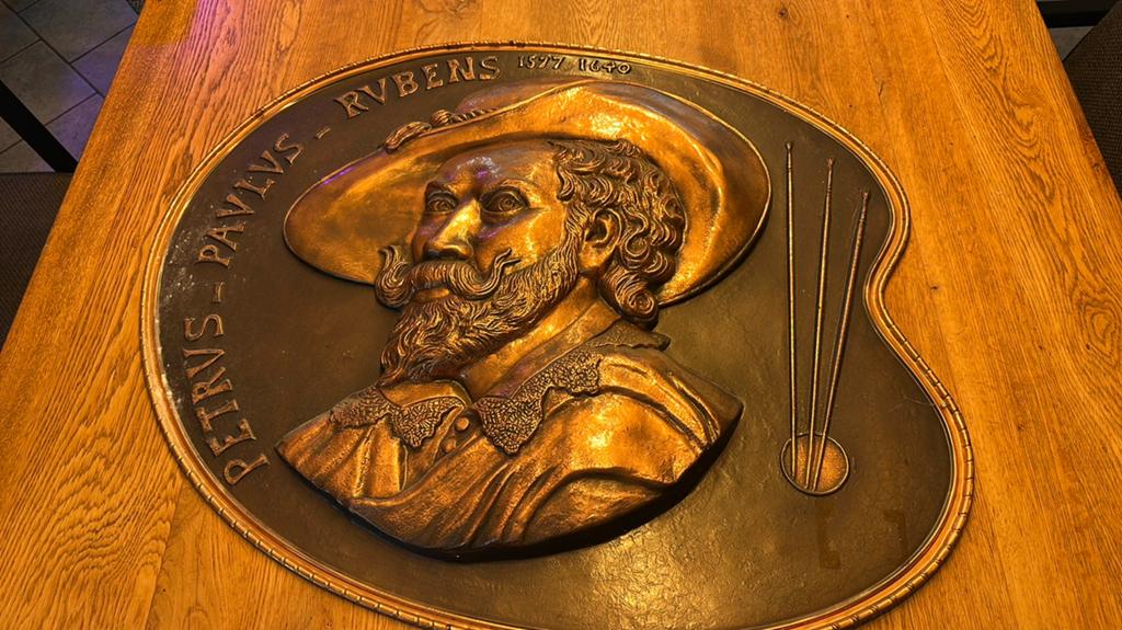 Koperen plaat Rubens, Ophalen, Koper