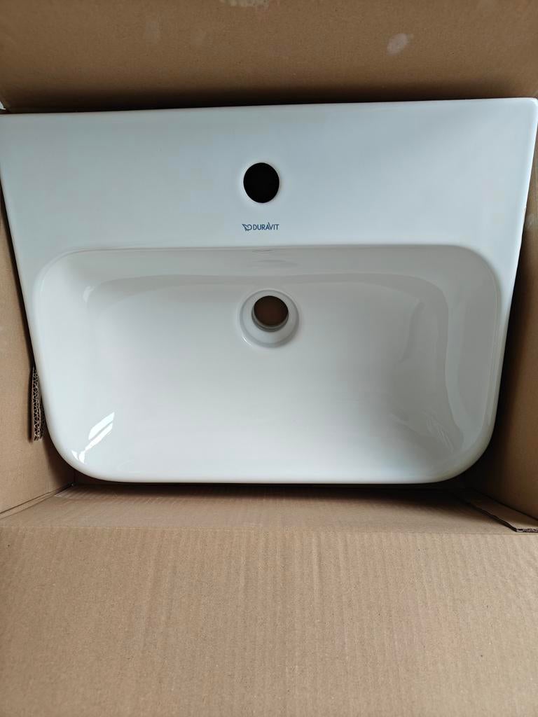 Duravit happy D.2 wastafel lavabo washbasin, Huis en Inrichting, Ophalen, Nieuw, 50 tot 100 cm, Minder dan 100 cm