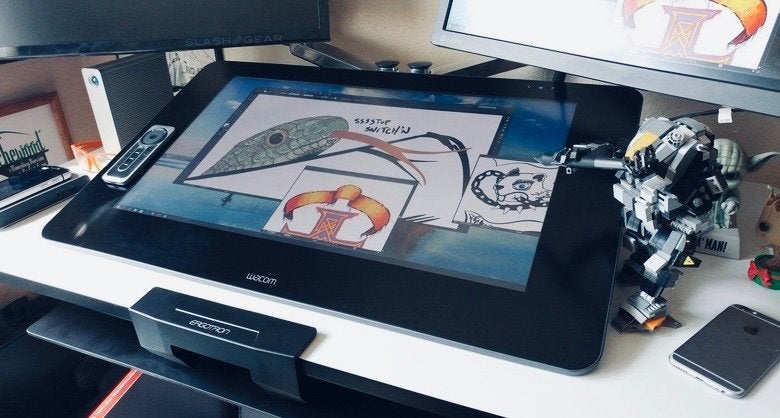 Wacom Cintiq 27QHD creative pen display, Informatique & Logiciels, Enlèvement, Comme neuf
