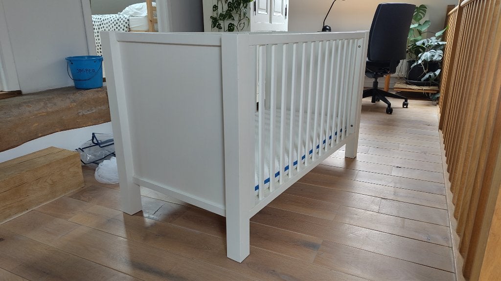 kinderbed, Enlèvement, Comme neuf, Moins de 140 cm, Moins de 70 cm