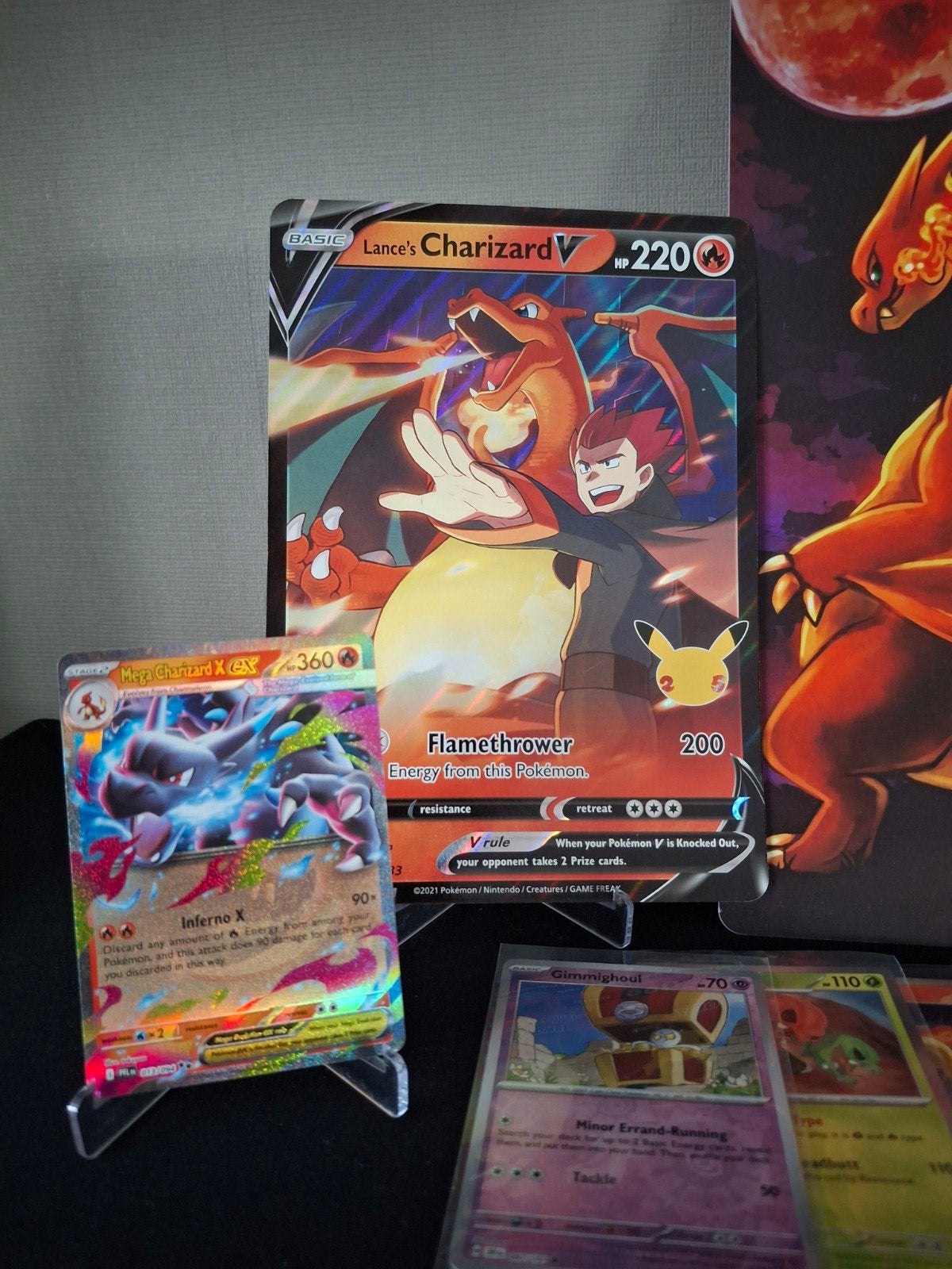 charizard verzamelset pokémon, Hobby en Vrije tijd, Ophalen of Verzenden