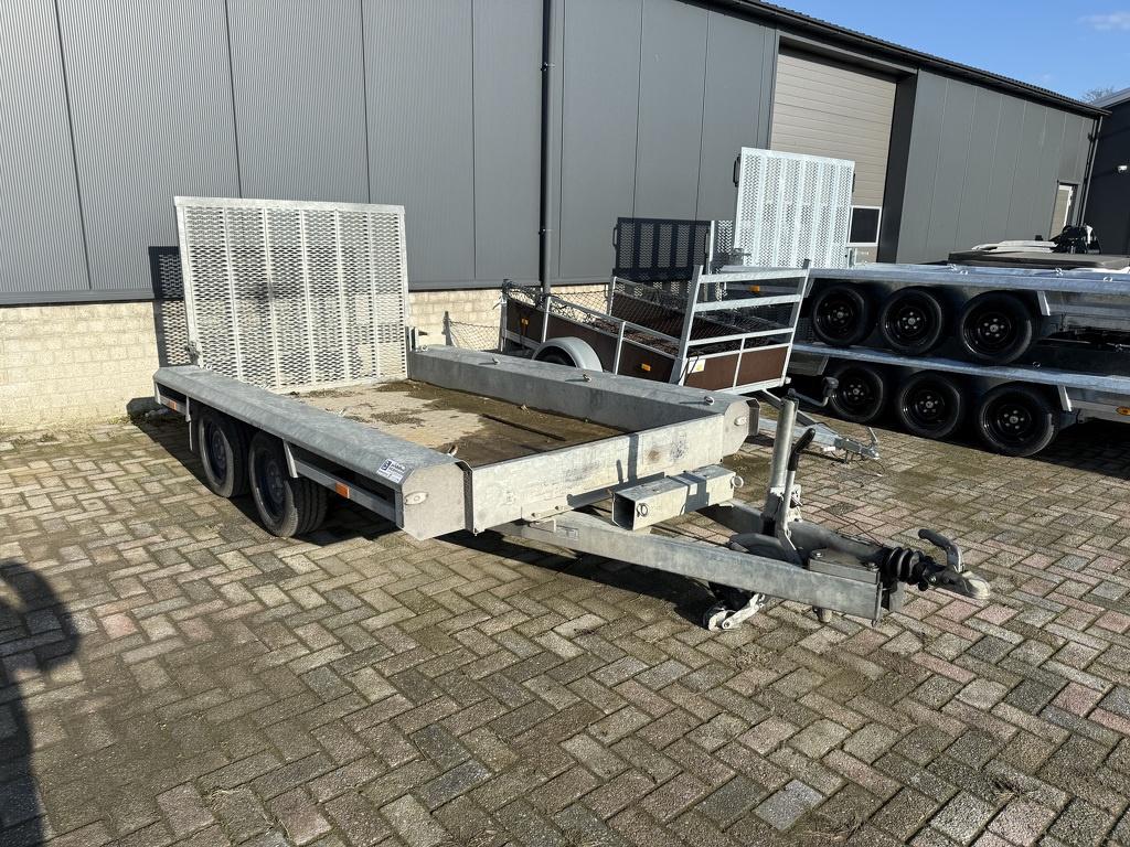 Vlemmix 2700 kg machinetransporter 300x150 gebruikt, Autos : Divers, Remorques, Utilisé