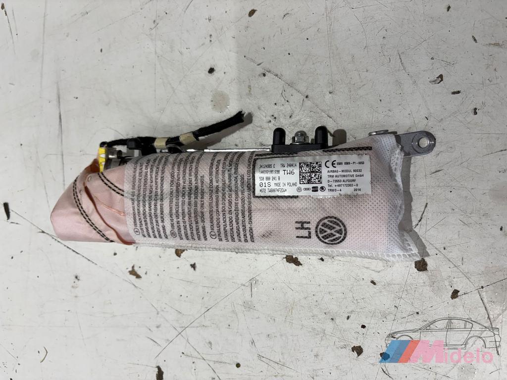 VW GOLF VII STOEL AIRBAG LINKS 5G0880241B, Auto-onderdelen, Gebruikt, -, Volkswagen, -
