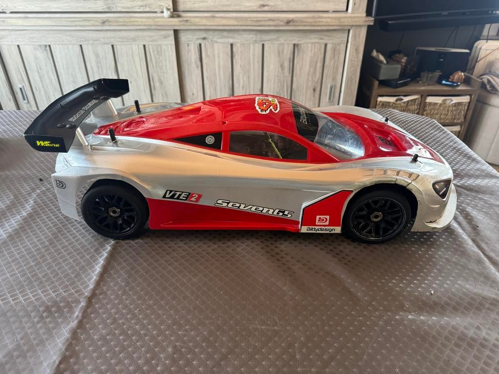 Hobao hyper vte2-v2, Hobby & Loisirs créatifs, Enlèvement ou Envoi, Comme neuf