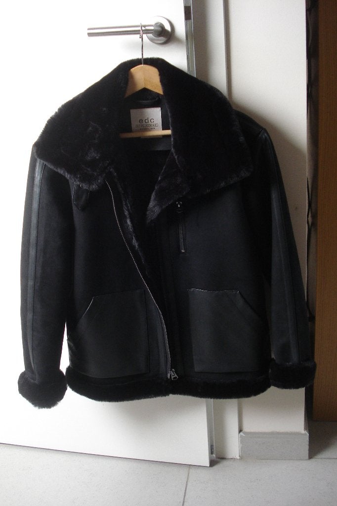 Nieuwe Edc By Esprit daim winterjas, dames. mt M, Maat 38/40 (M), Meerkleurig, Nieuw, Ophalen of Verzenden
