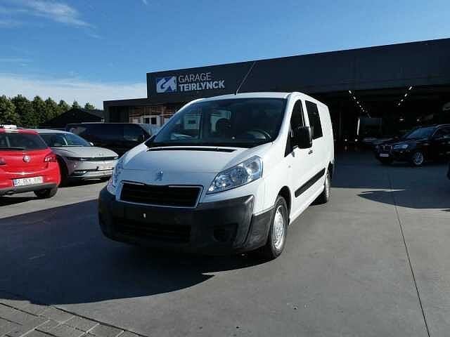 Fiat Ducato L2 Dubbele Cabine 6pl 2.0 HDi 128pk '13 84000km, 94 kW, Wit, Bedrijf, Euro 5