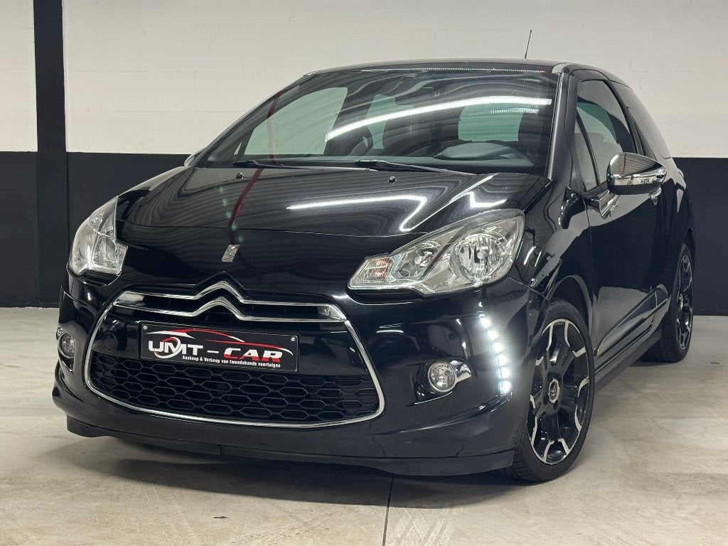 DS 3 1.2i SPORTLINE /LEDER-ALU-AIRCO-TOP STAAT-GEKEURD-LEZ✅, Autos, Citroën, Cuir, Euro 5, Achat, Éclairage LED