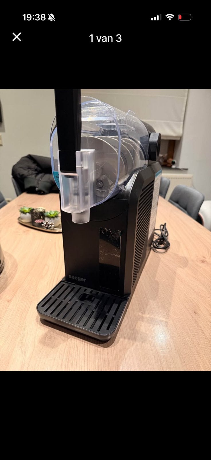 Superslush machine (Seeger), Elektronische apparatuur, Thuistapinstallaties, Nieuw, Ophalen