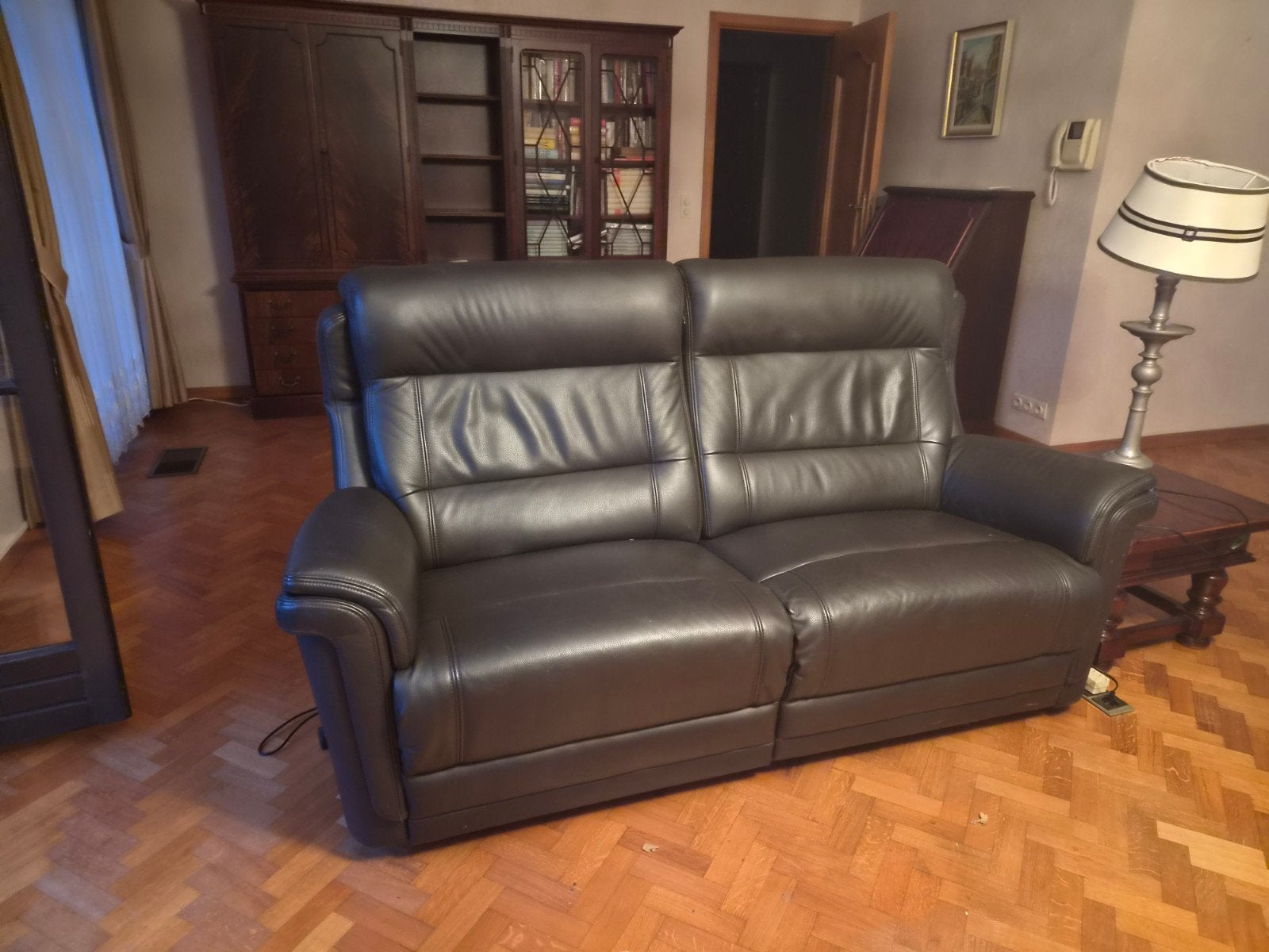 luxe lederen elektrische relaxzetel, Enlèvement