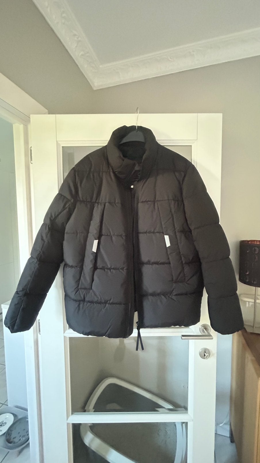 Winterjas heren maat XL, Kleding | Heren, Jassen | Winter, Ophalen, Zo goed als nieuw, Maat 56/58 (XL), Zwart