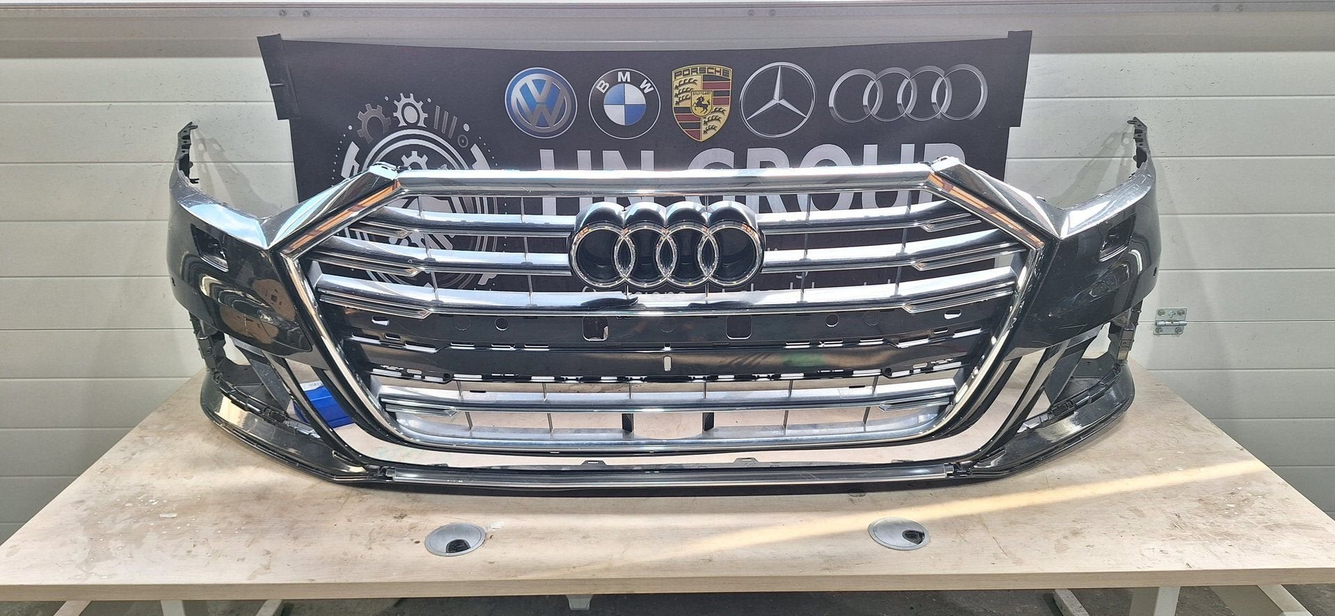 Audi A8 (D5/4N) voorbumper, Auto-onderdelen, Gebruikt, -, Voor, -